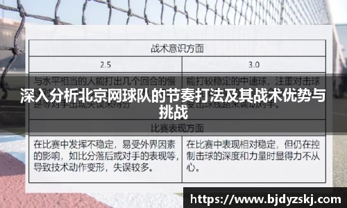 深入分析北京网球队的节奏打法及其战术优势与挑战