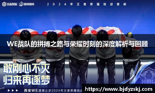 WE战队的拼搏之路与荣耀时刻的深度解析与回顾
